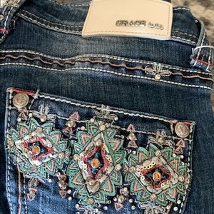 Grace in LA bootcut women’s jeans size 26